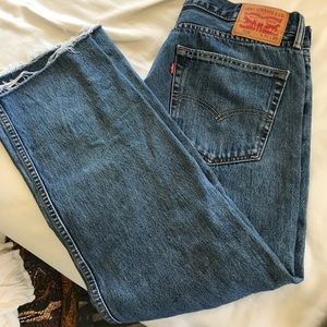 Classic Cropped Levi’s Size 36/29